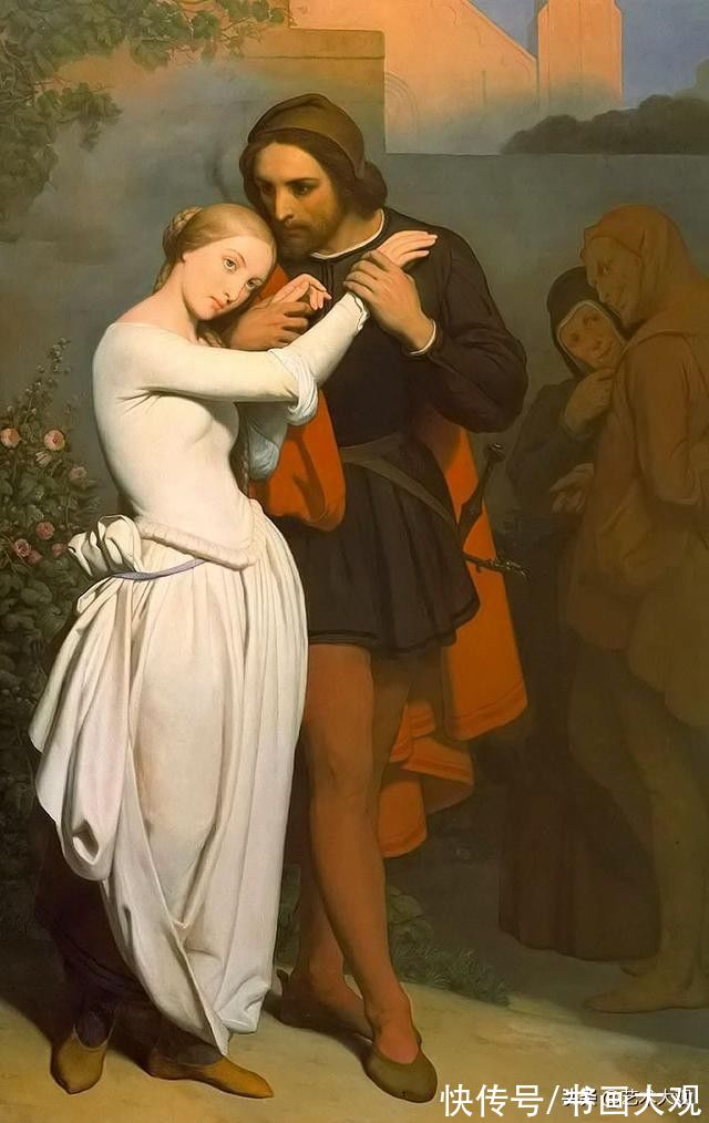 scheffer@古典雅致女性画像——荷兰学院派画家scheffer人物肖像油画欣赏
